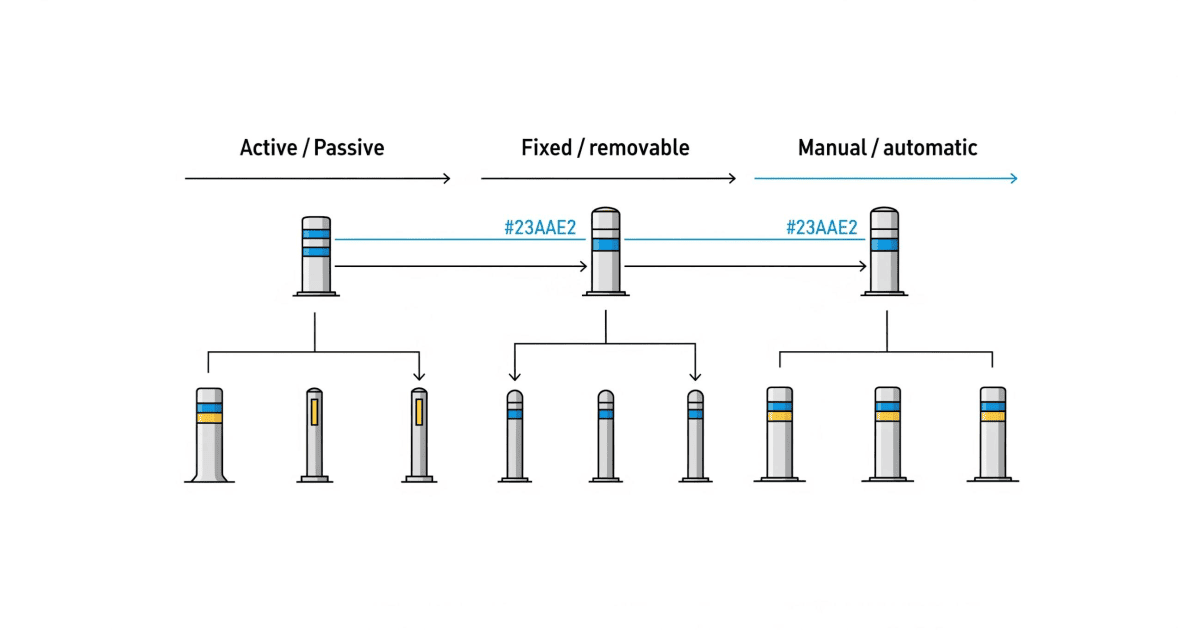 HVM Bollards — 124 Bollards By Function