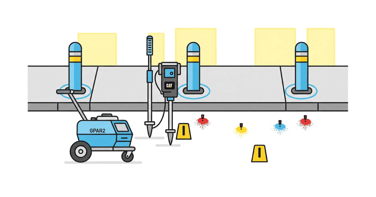 HVM Bollards — 241 Utility Search Methods