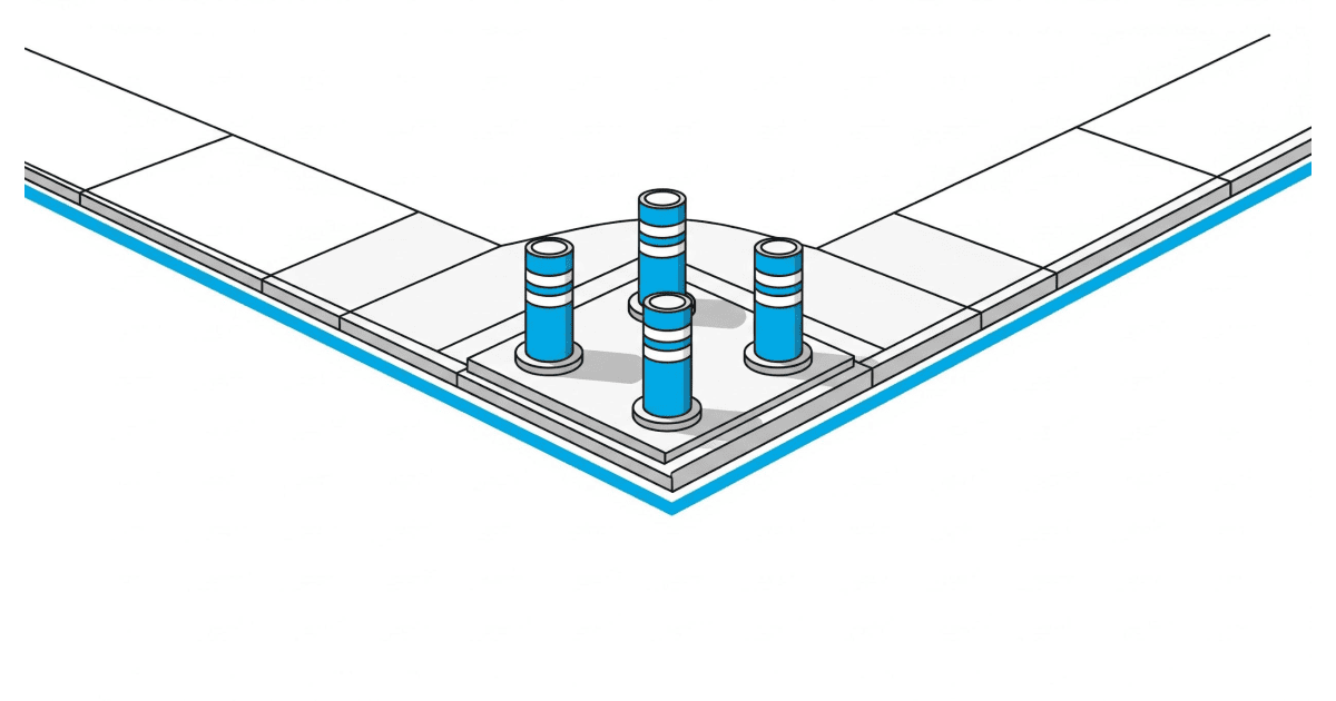 HVM Bollards — 324 Corners Islands Pinch Points