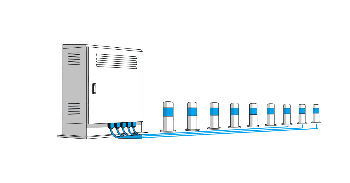HVM Bollards — 348 Panel Siting Access