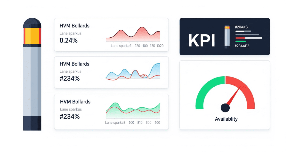 HVM Bollards — 542 Kpi Set Opshour Cycle Time Mtbf Alert Thresholds