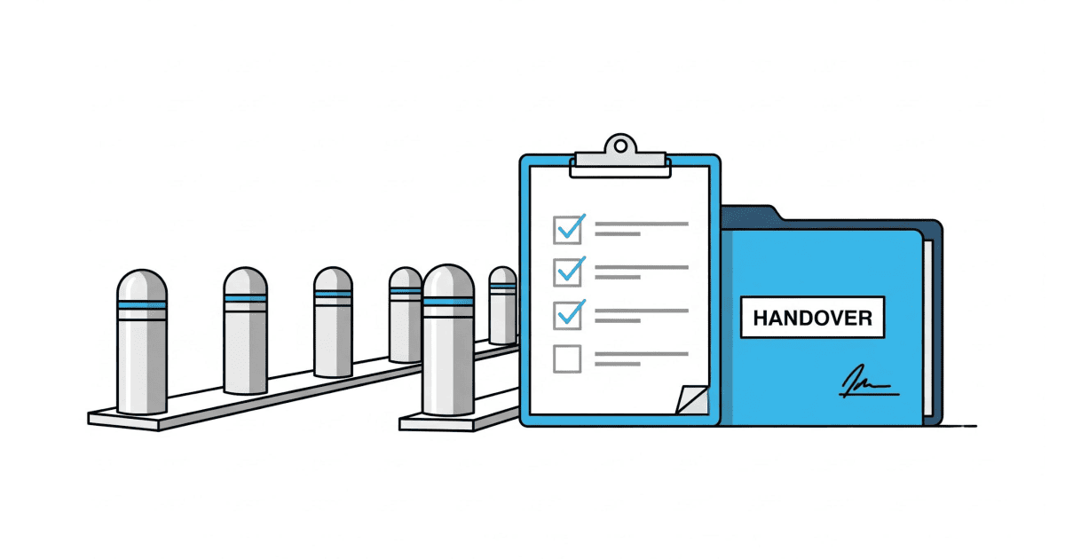 HVM Bollards — 639 Snagging Handover