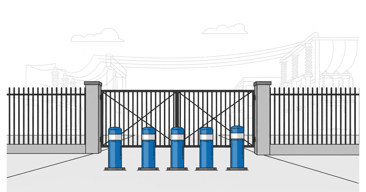 813 Critical Infrastructure HVM Bollards