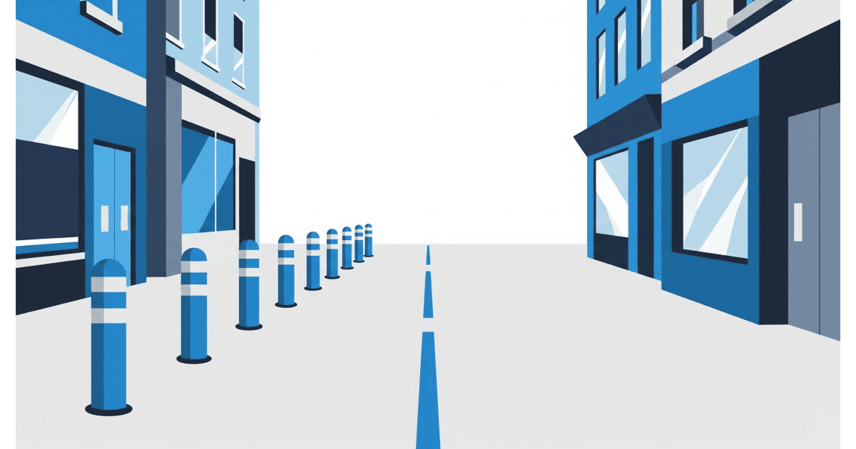 HVM Bollards — 822 Pedestrianized Streets