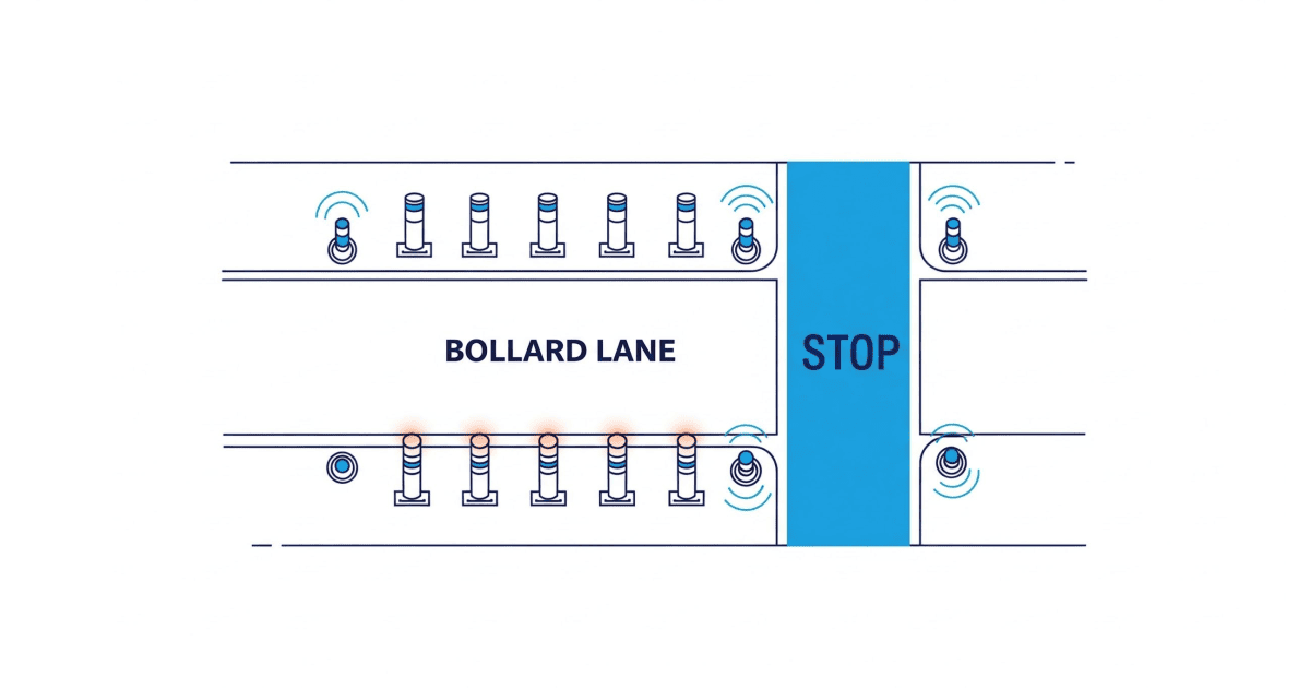 HVM Bollards — 935 Signage Markings Schedules